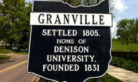 Welcome to Granville sign