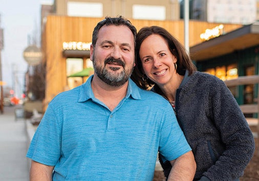 George Gastis ’92, pictured with his wife, Laura Lee Gastis ’91